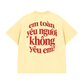 Áo Thun Relaxed Fit Love Hurt