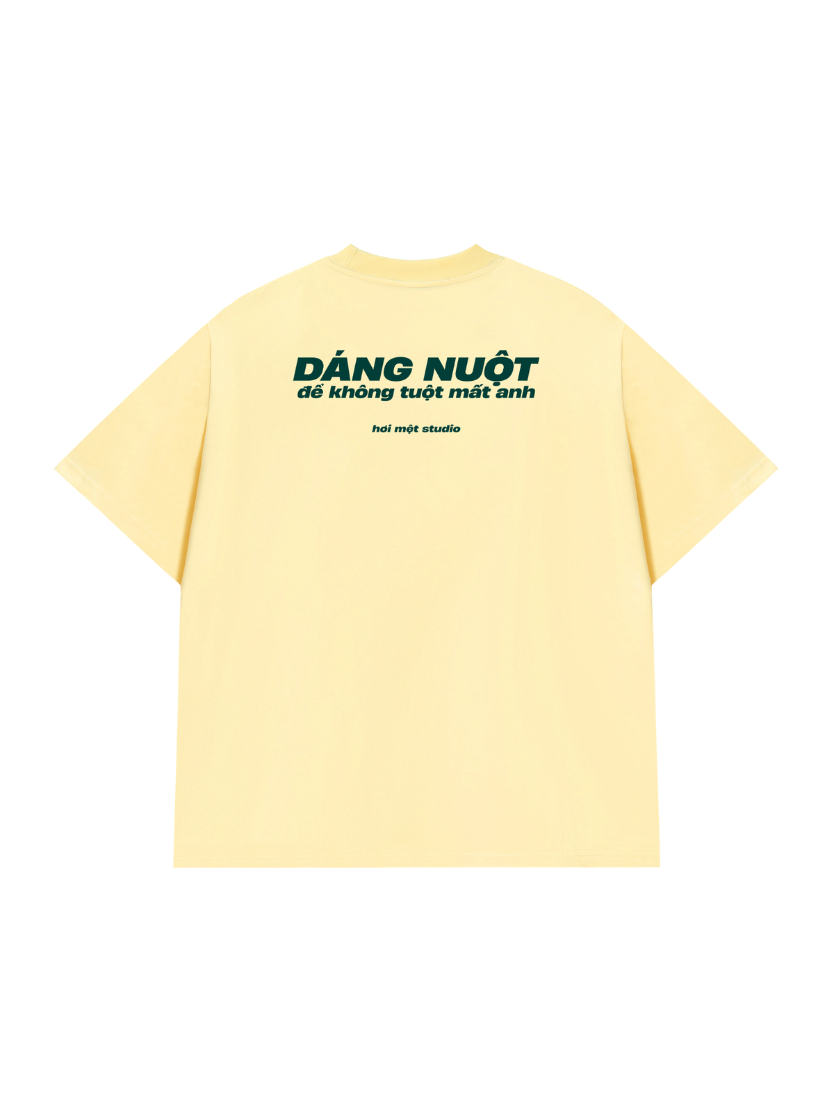 Áo Thun Relaxed Fit Dáng Nuột Không Tuột Mất Anh