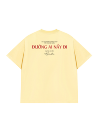 Áo Thun Relaxed Fit Đường Ai Nấy Đi