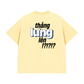 Áo Thun Relaxed Fit Thẳng Lưng Lên