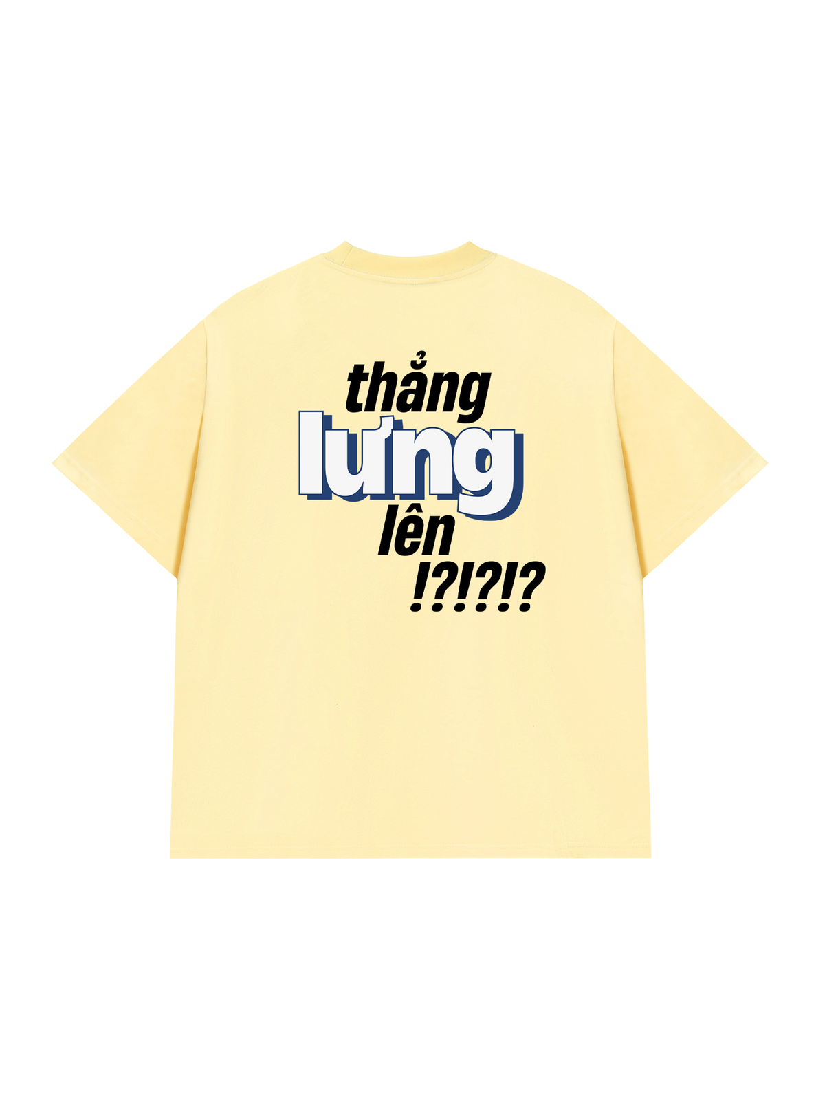 Áo Thun Relaxed Fit Thẳng Lưng Lên