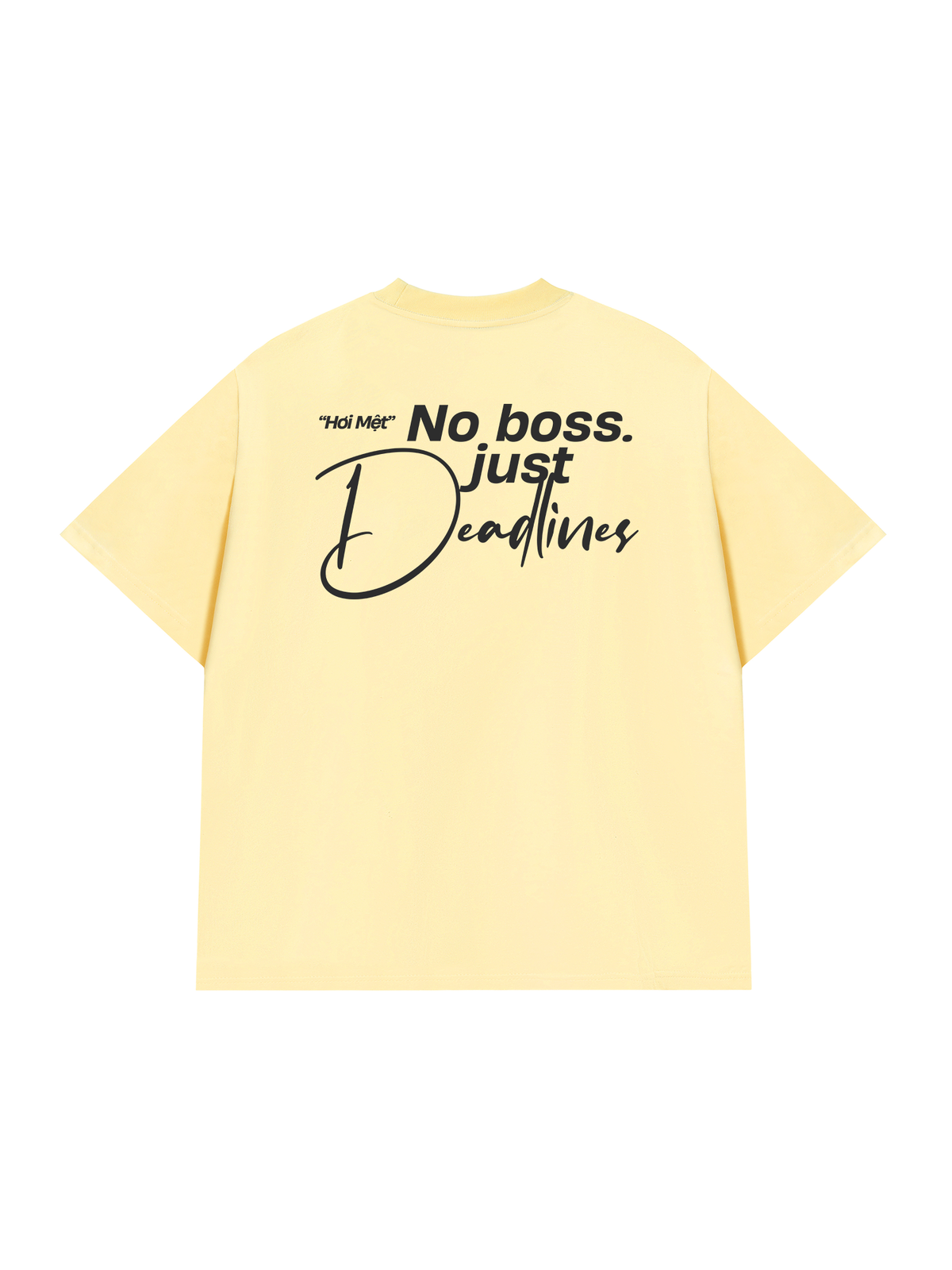 Áo Thun Relaxed Fit No Boss