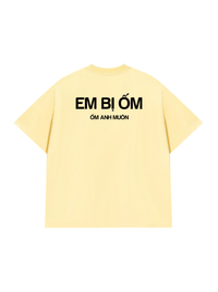 Áo Thun Relaxed Fit Em Bị Ốm