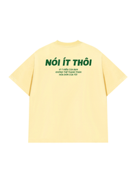 Áo Thun Relaxed Fit Nói Ít Thôi