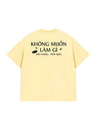 Áo Thun Relaxed Fit Hồi Chiều Trời Mưa