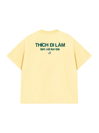 Áo Thun Relaxed Fit Làm Vài Lon Bia