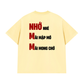 Áo Thun Relaxed Fit Nhớ MM