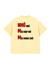 Áo Thun Relaxed Fit Nhớ MM