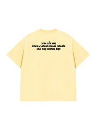 Áo Thun Relaxed Fit Xin Lỗi Mẹ