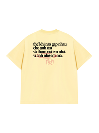 Áo Thun Relaxed Fit Anh Nhớ Em