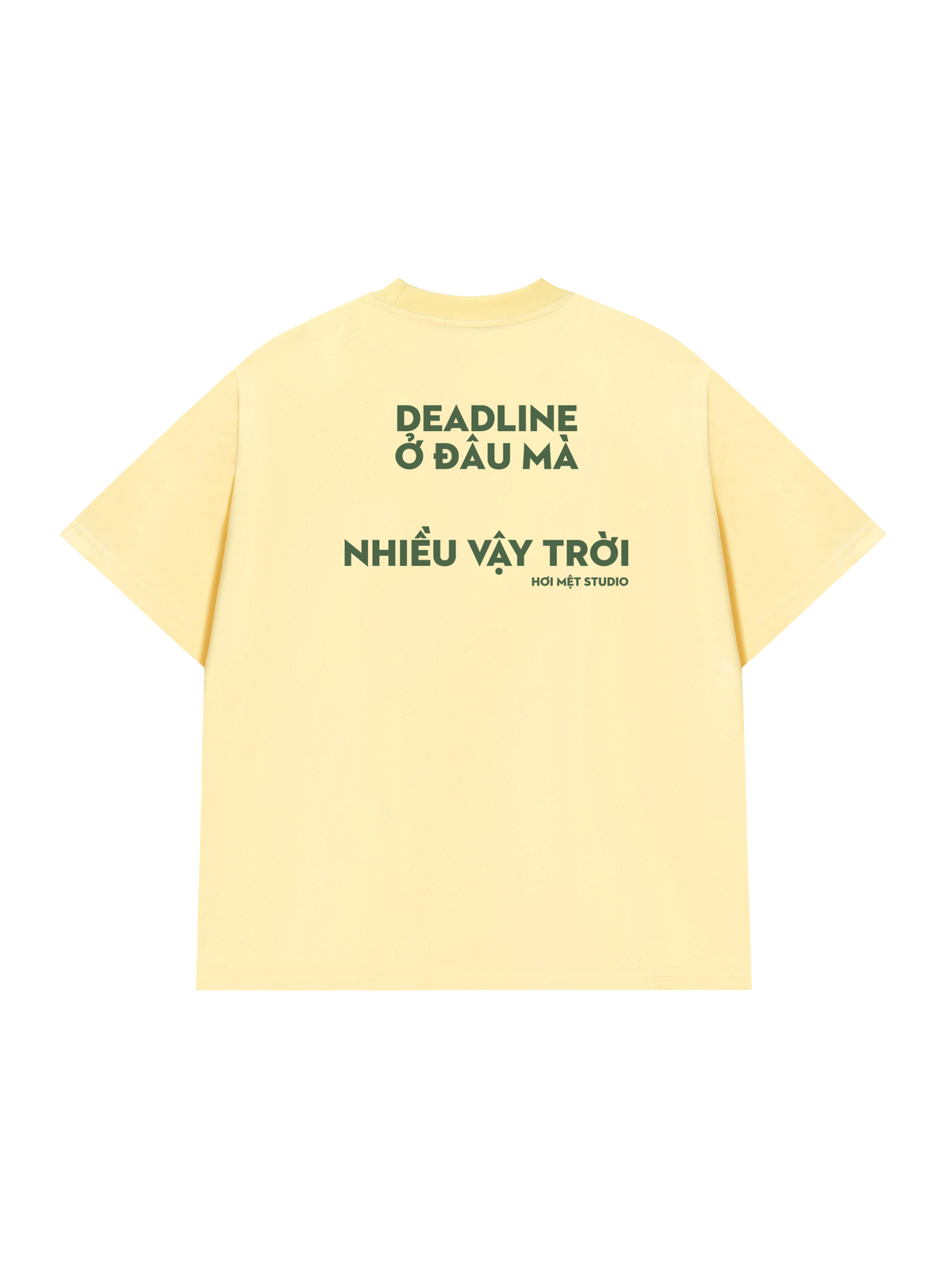 Áo Thun Relaxed Fit Nhiều DeadLine