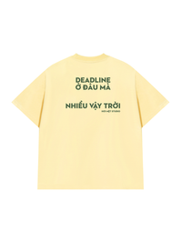 Áo Thun Relaxed Fit Nhiều DeadLine