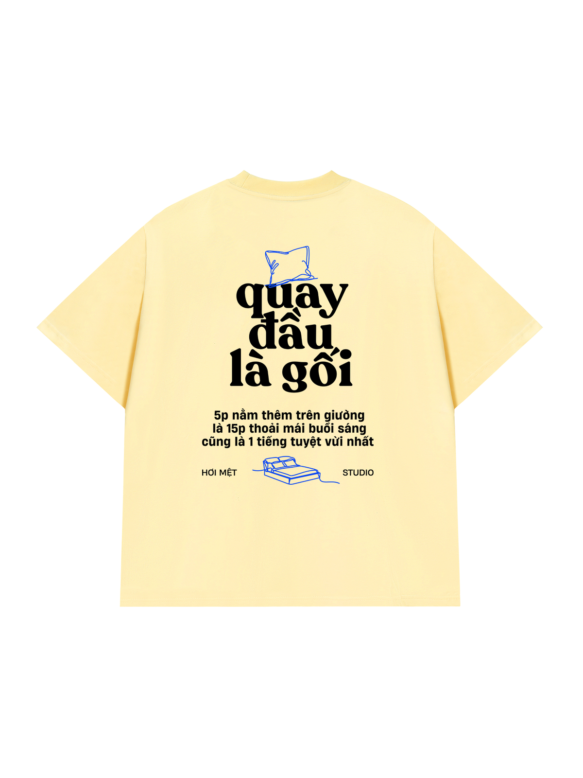 Áo Thun Relaxed Fit Quay Đầu Là Gối