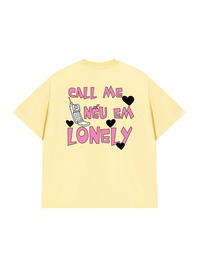 Áo Thun Relaxed Fit Call Me Nếu Em Lonely
