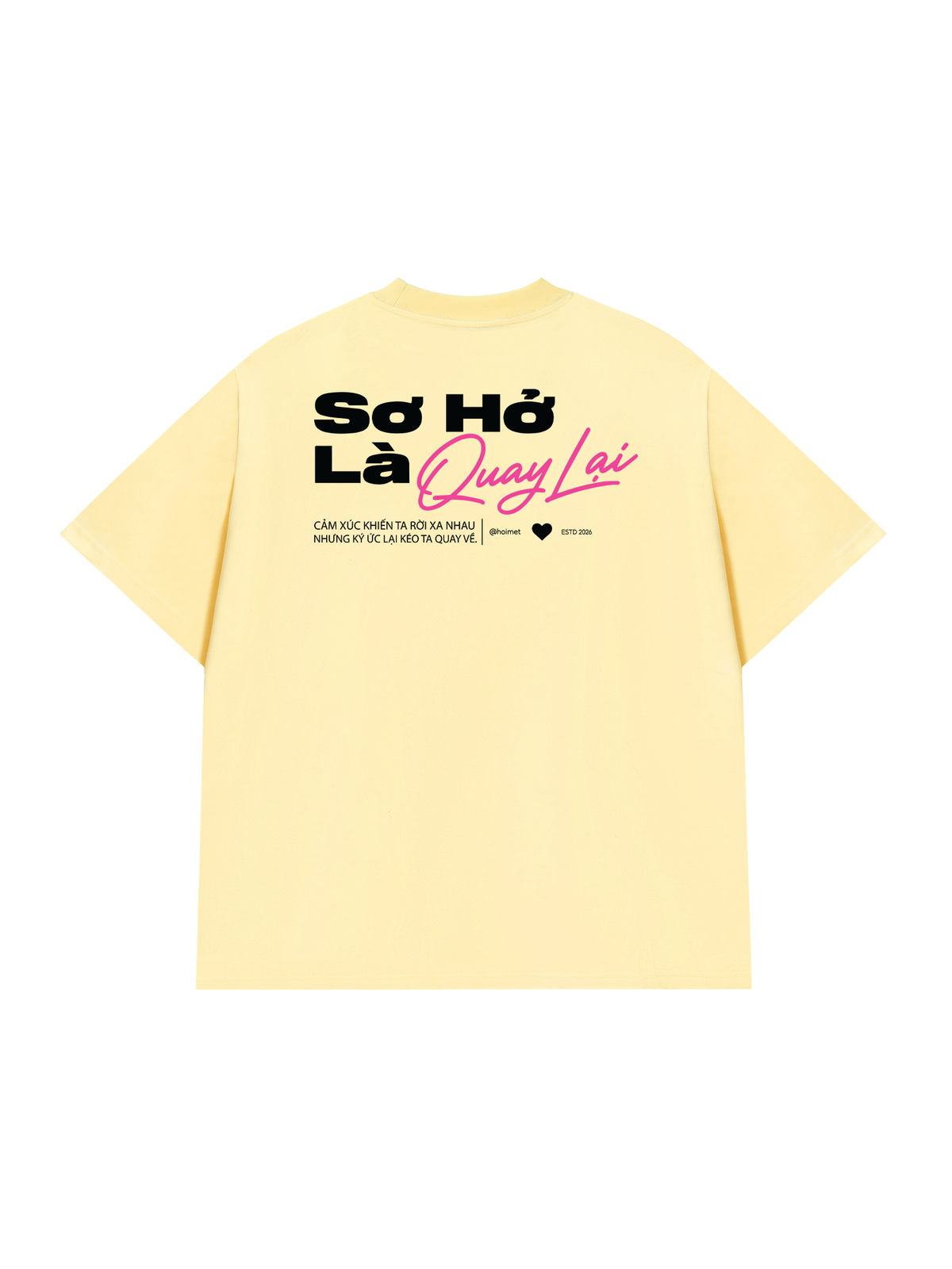 Áo Thun Relaxed Fit Sơ Hở Là Quay Lại