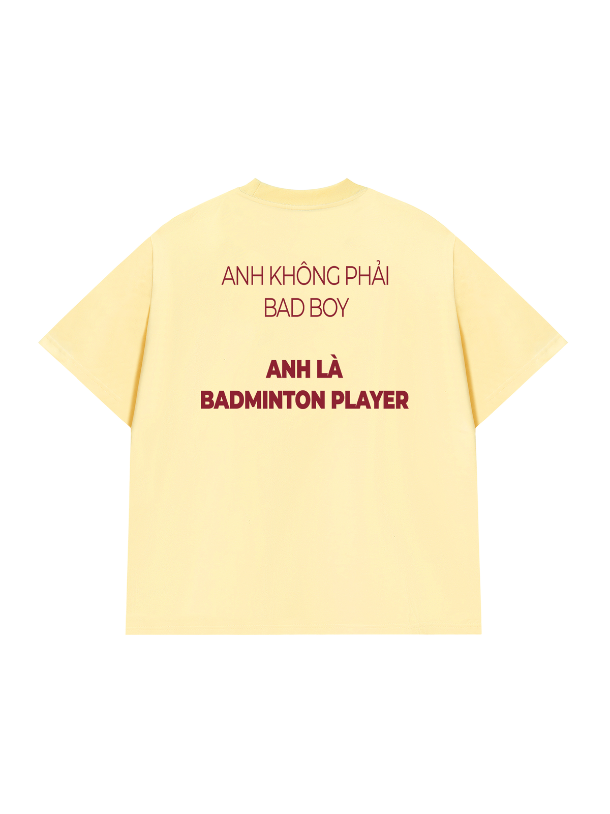 Áo Thun Relaxed Fit Không Phải Bad Boy