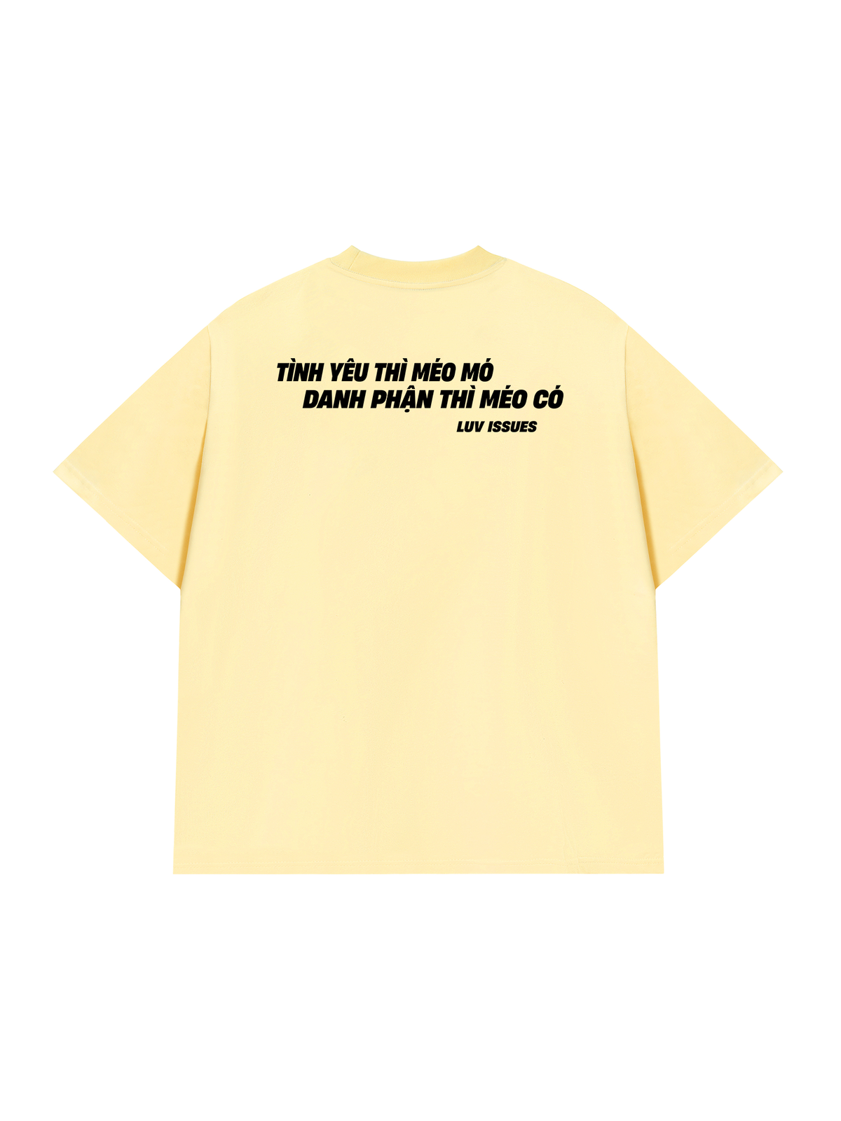 Áo Thun Relaxed Fit Tình Yêu Méo Mó