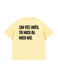 Áo Thun Relaxed Fit Much Ăng Much Ngủ