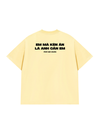Áo Thun Relaxed Fit Em Mà Kén Ăn