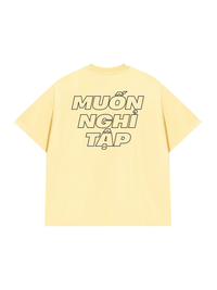 Áo Thun Relaxed Fit Muốn Nghỉ Tập Tạ