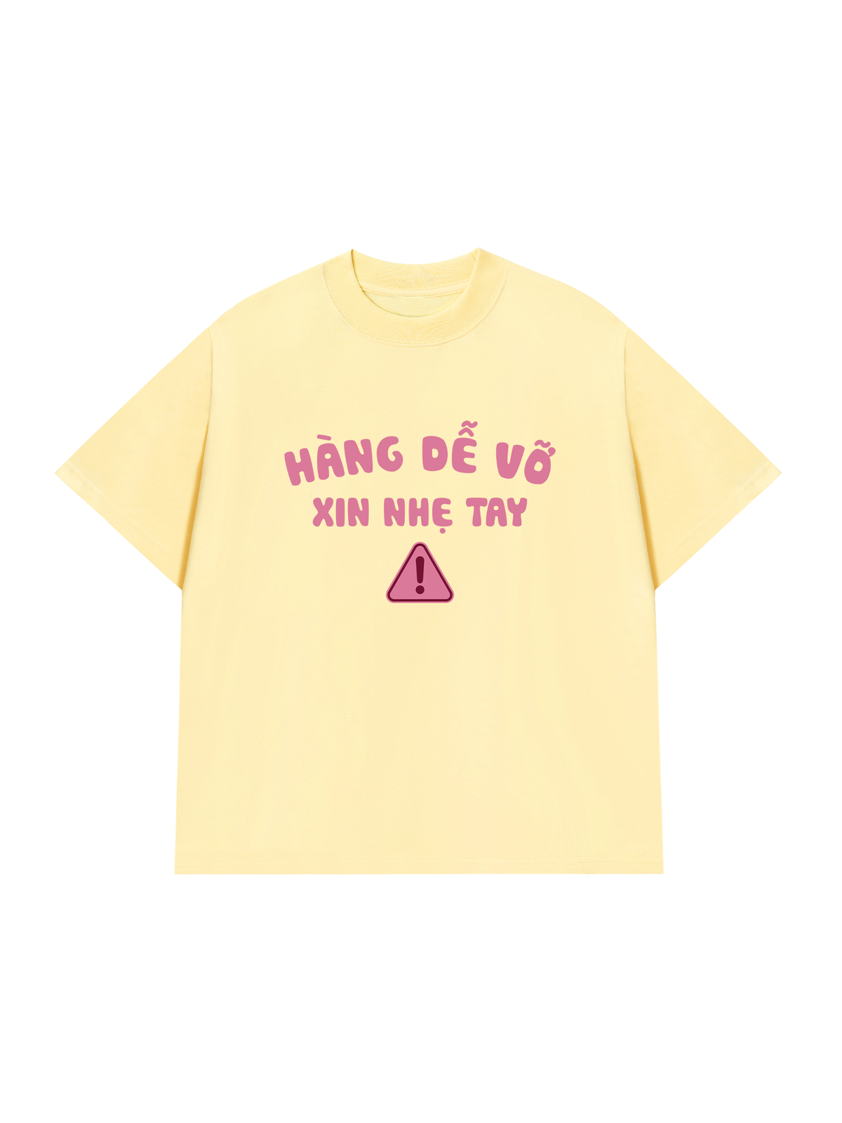Áo Thun Relaxed Fit Cẩn Thận Vỡ