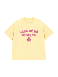 Áo Thun Relaxed Fit Cẩn Thận Vỡ