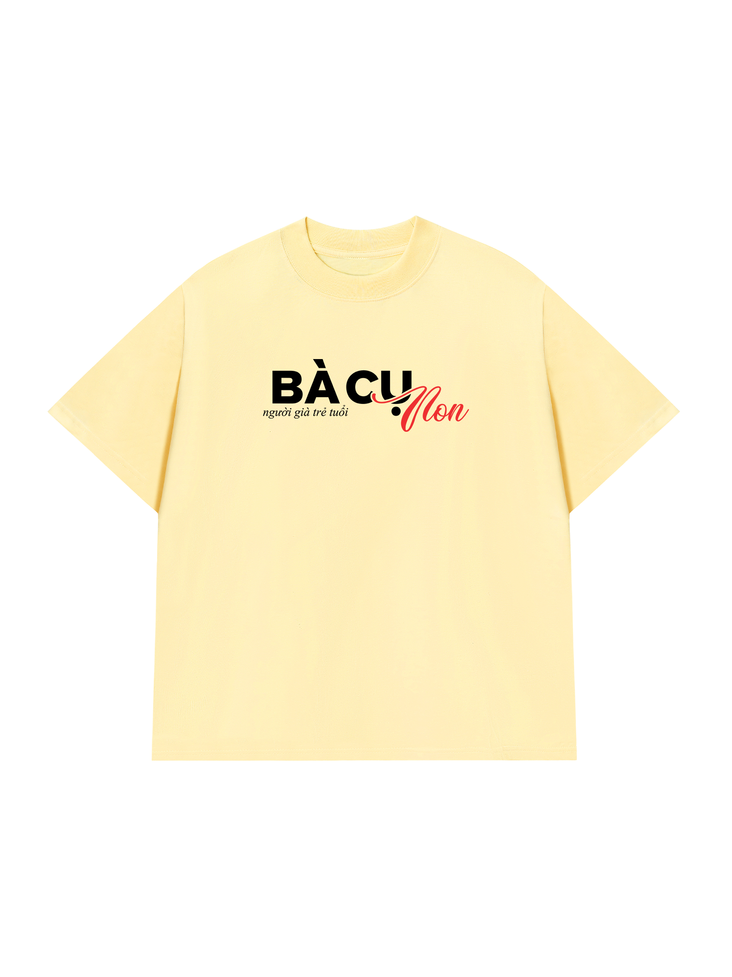 Áo Thun Relaxed Fit Bà Cụ Non