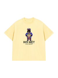 Áo Thun Relaxed Fit Cao Bằng Hơi Mệt