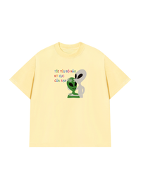 Áo Thun Relaxed Fit Tôi Yêu Cái Đầu