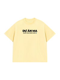 Áo Thun Relaxed Fit Dự Án Ma Giảm Cân