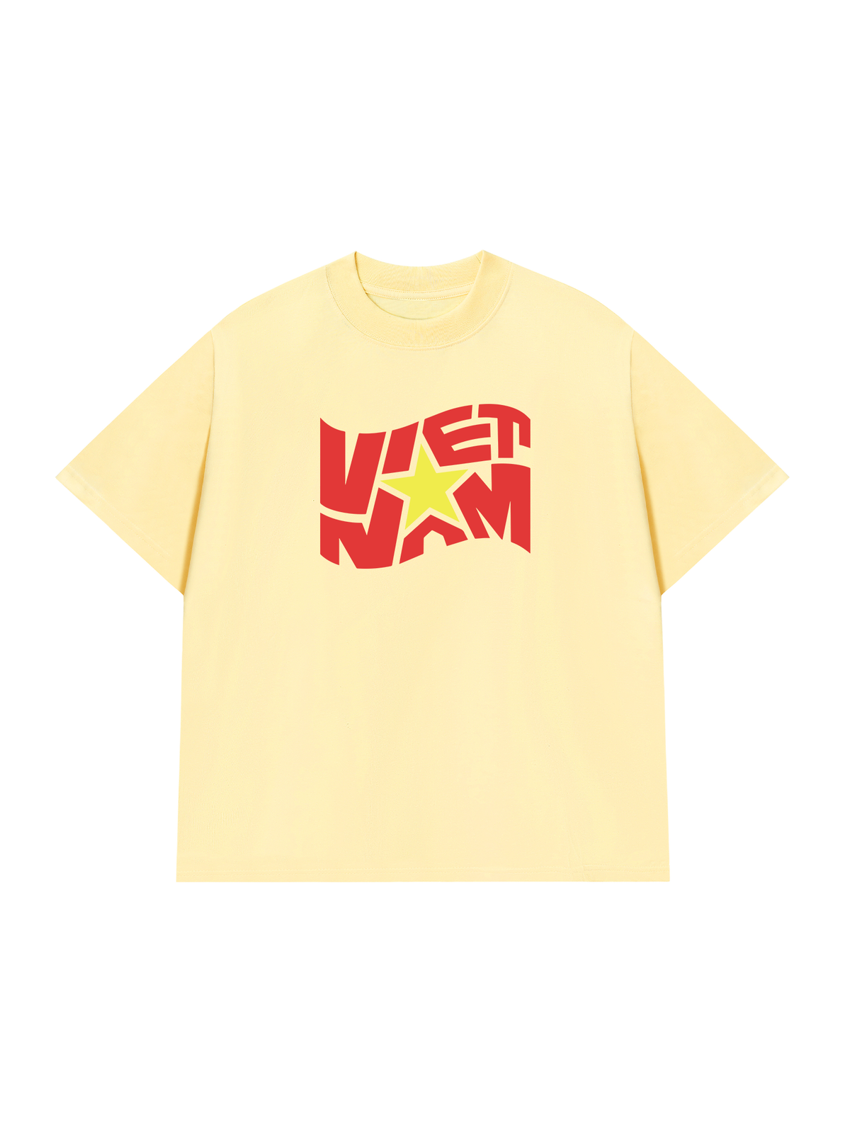 Áo Thun Relaxed Fit Lá Cờ Việt