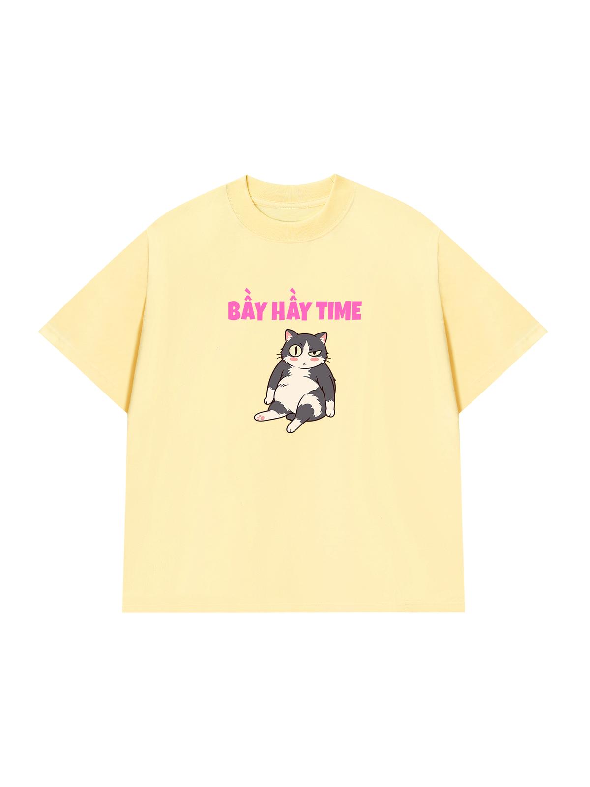 Áo Thun Relaxed Fit Bầy Hầy Time