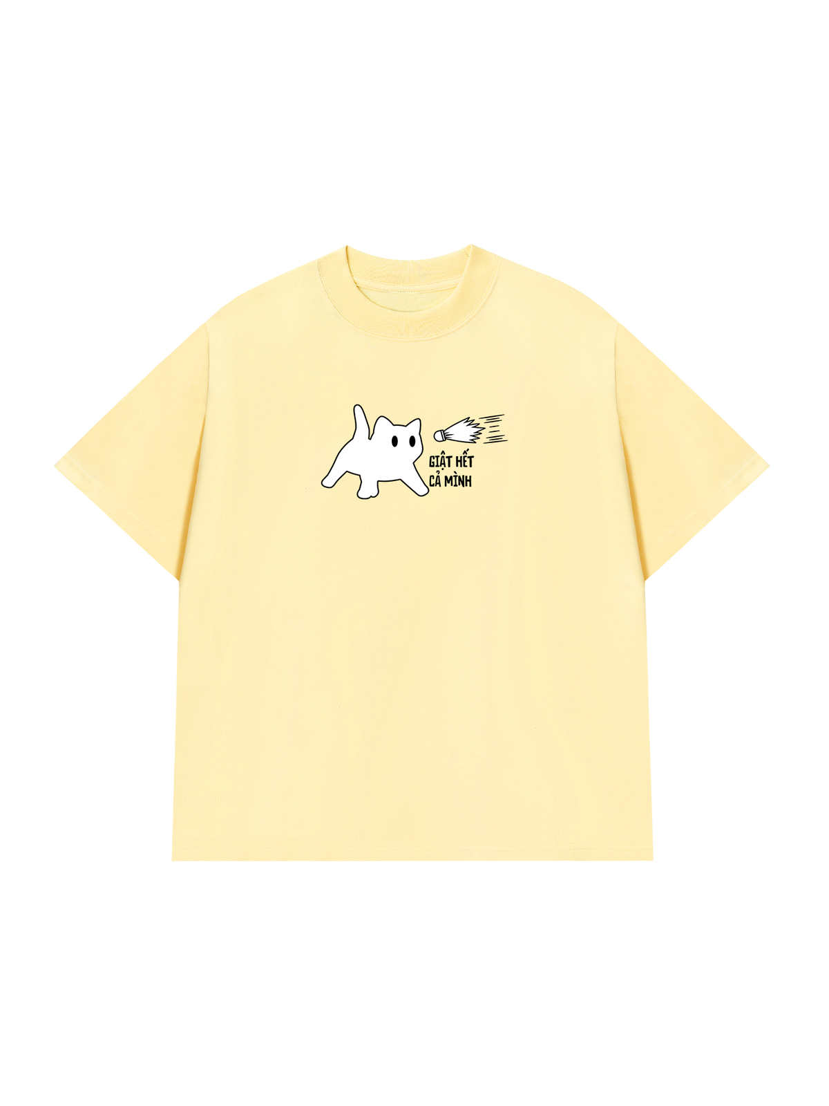 Áo Thun Relaxed Fit Giật Hêt Cả Mình