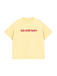 Áo Thun Relaxed Fit Bà Chã Hơm