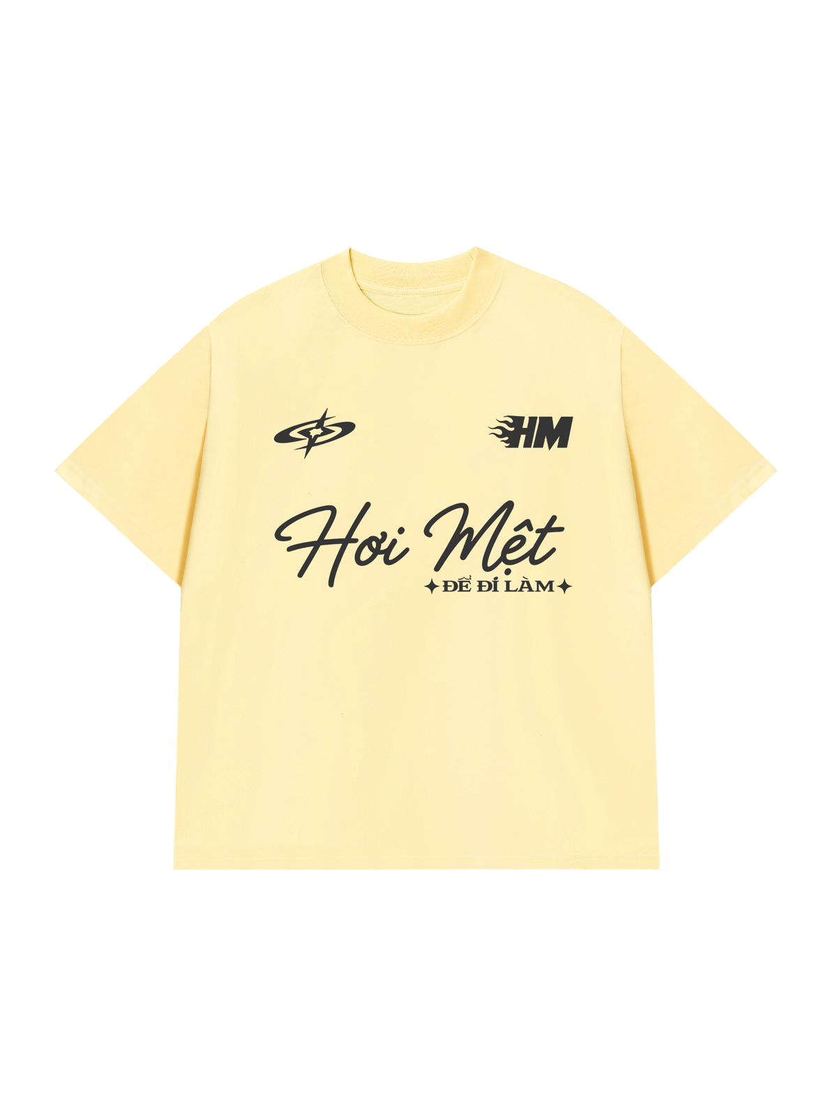 Áo Thun Relaxed Fit Hơi Mệt Để Đi Làm