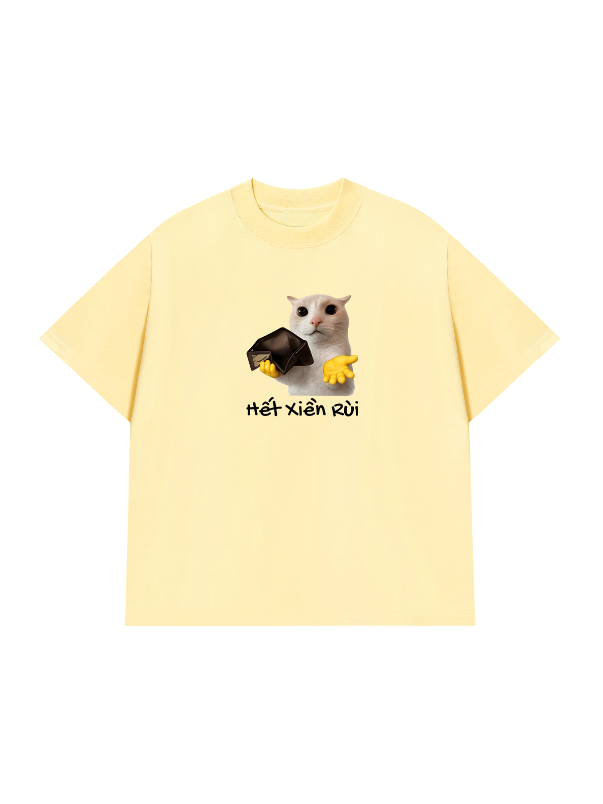 Áo Thun Relaxed Fit Hết Xiền Rùi
