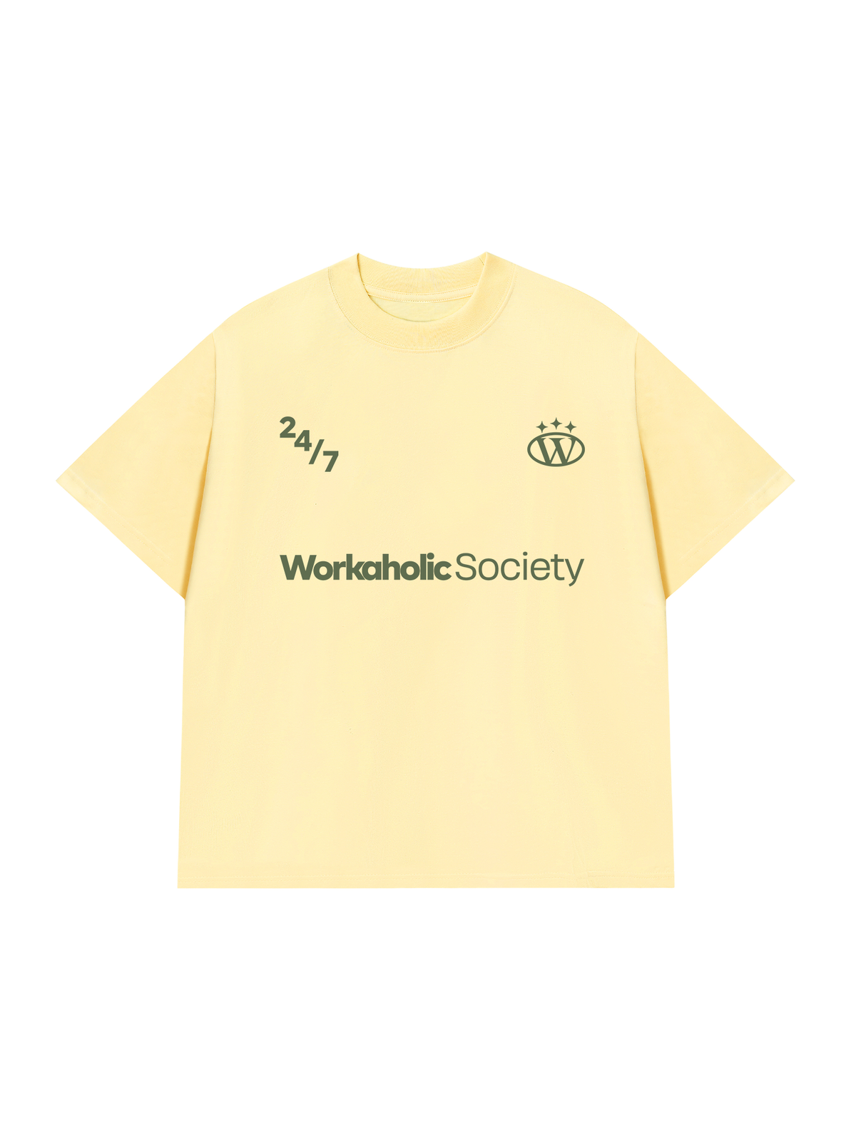 Áo Thun Relaxed Workaholic Society