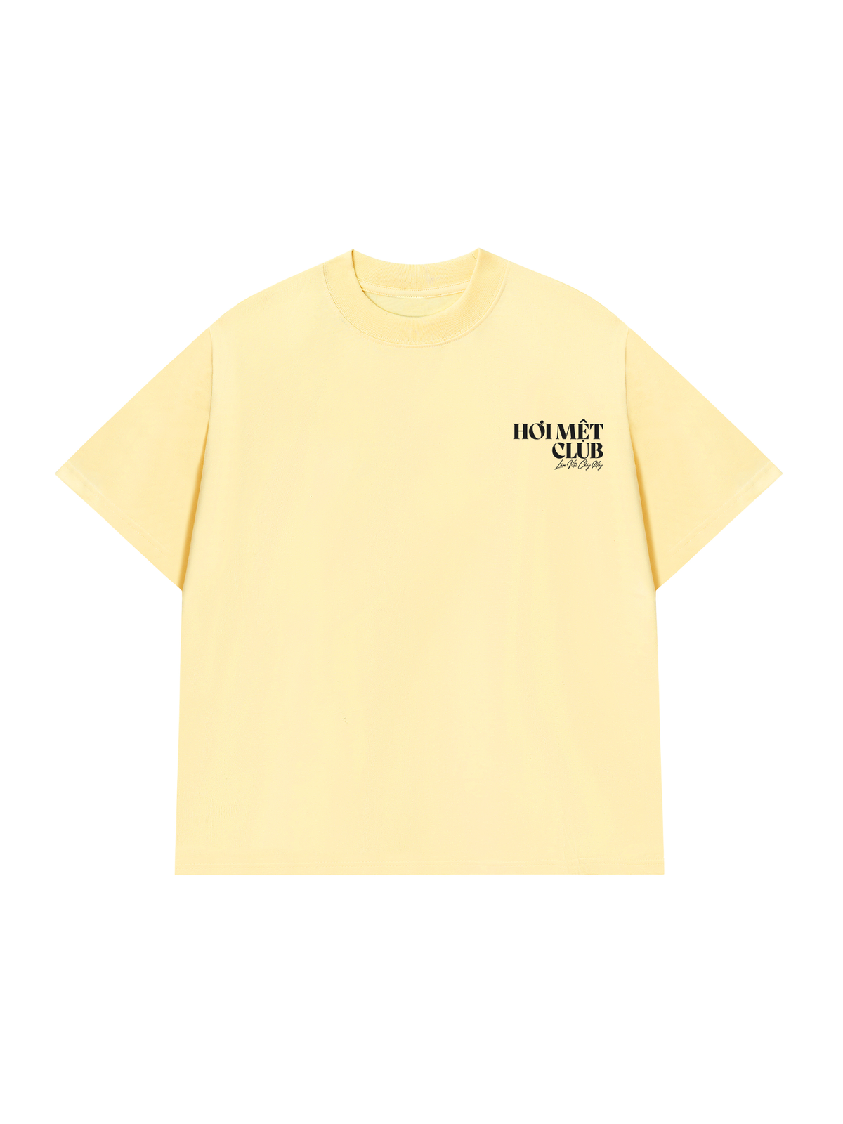 Áo Thun Relaxed Fit Làm Việc Cháy Máy
