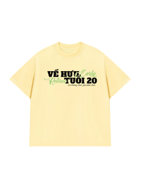 Áo Thun Relaxed Fit Về Hưu Tuổi 20