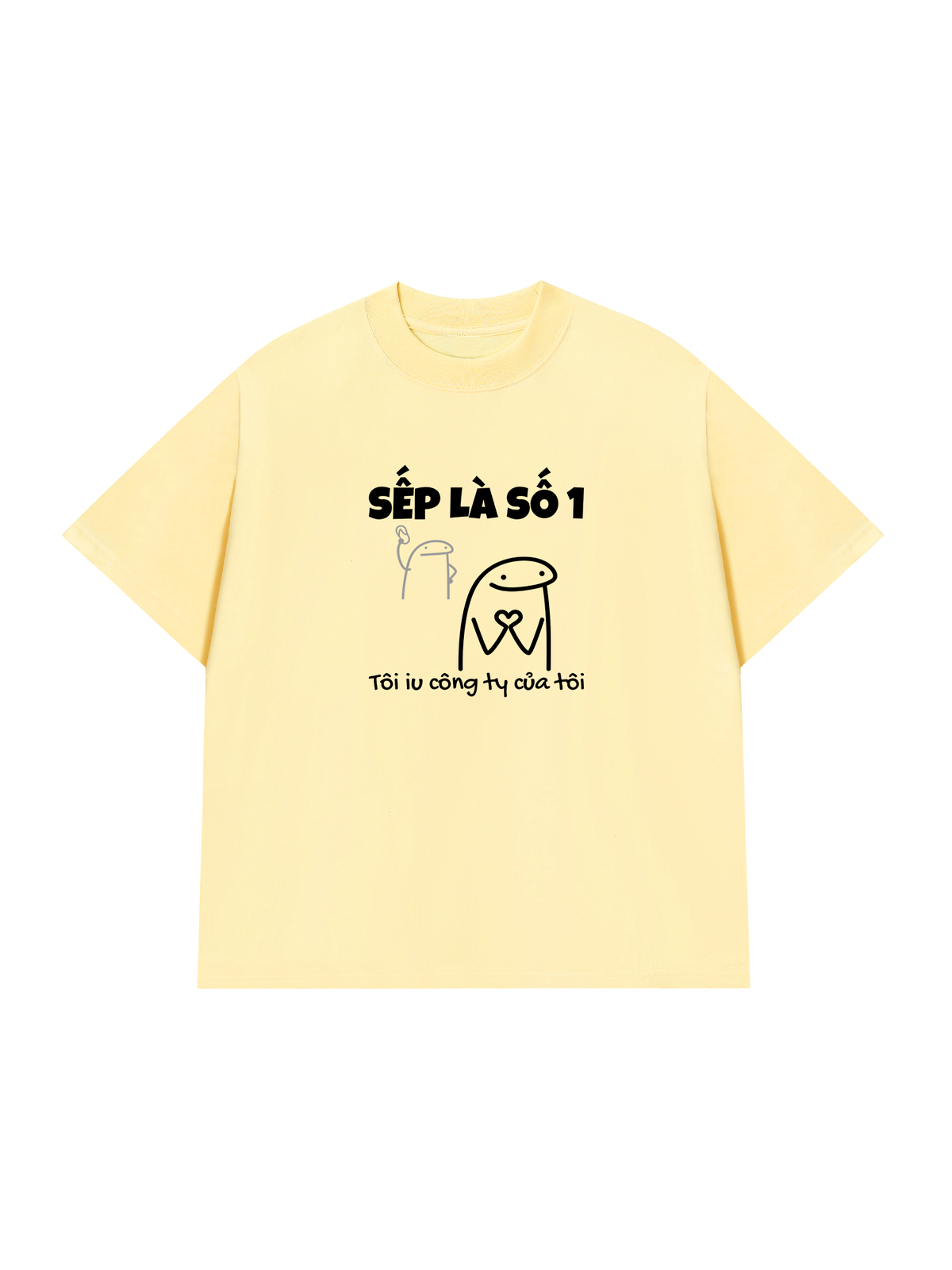 Áo Thun Relaxed Fit Sếp Là Số 1