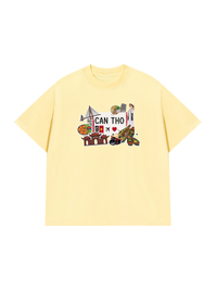 Áo Thun Relaxed Fit Du lịch Cần Thơ