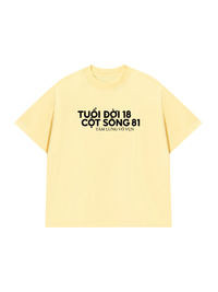 Áo Thun Relaxed Fit Tuổi Đời 18