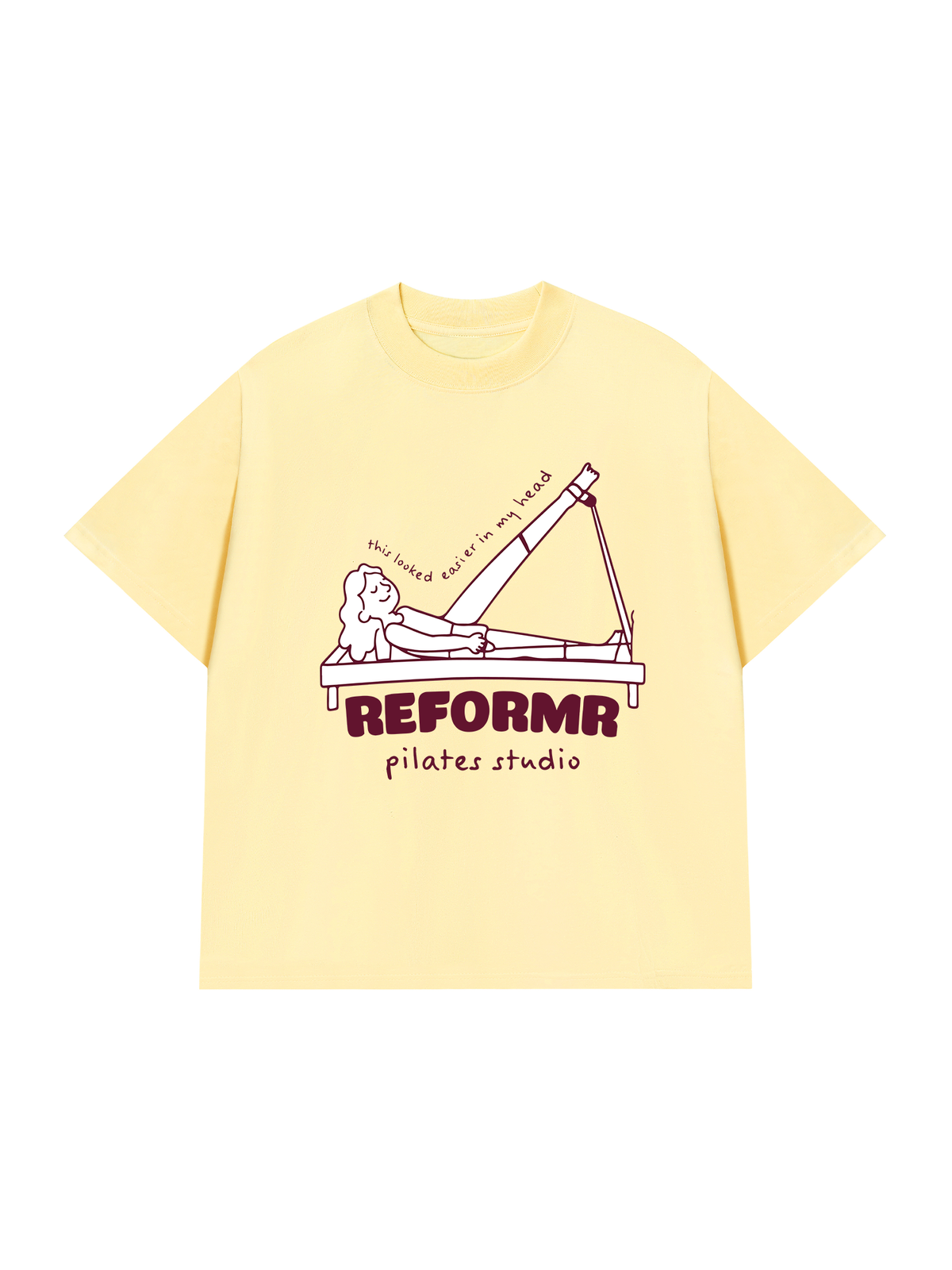 Áo Thun Relaxed Fit Reformr Pilates