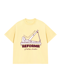 Áo Thun Relaxed Fit Reformr Pilates