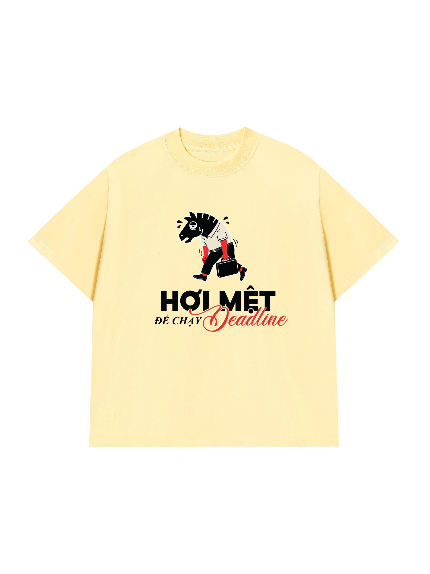 Áo Thun Relaxed Fit Chạy Deadline