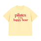 Áo Thun Relaxed Fit Pilates Is My Happy Hour