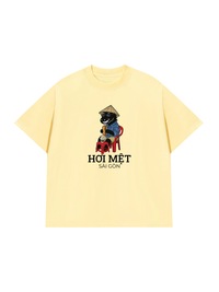 Áo Thun Relaxed Fit Sài Gòn Hơi Mệt
