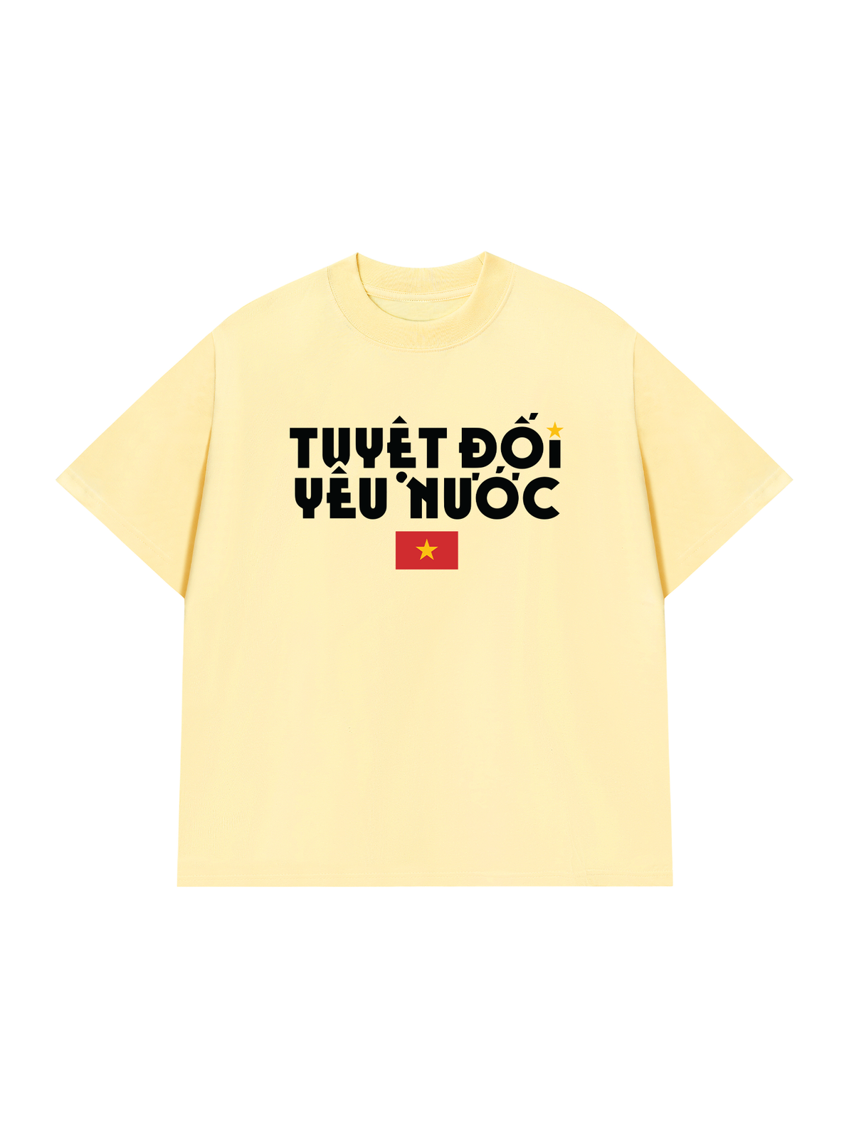 Áo Thun Relaxed Fit Tuyệt Đối Yêu Nước