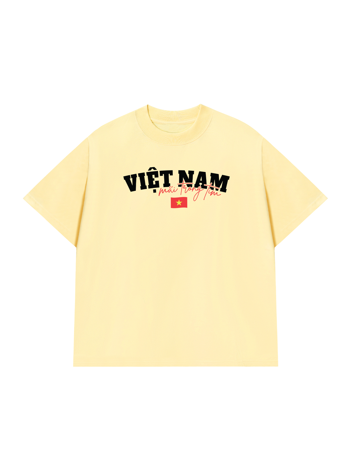 Áo Thun Relaxed Fit Việt Nam Trong Tim