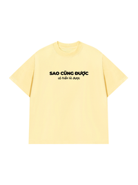 Áo Thun Relaxed Fit Sao Cũng Được